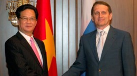 Prime Minister Nguyen Tan Dung meets Russian State Duma Speaker - ảnh 1